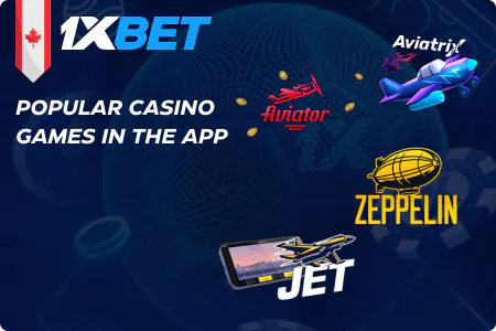 Popular Casino Games in 1xbet