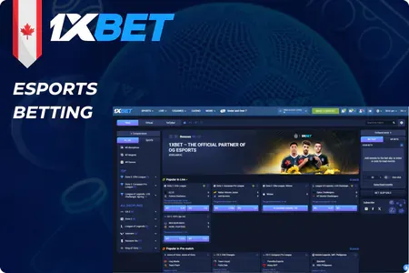 1xbet eSports Betting