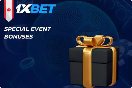 1xbet Special Event Bonuses